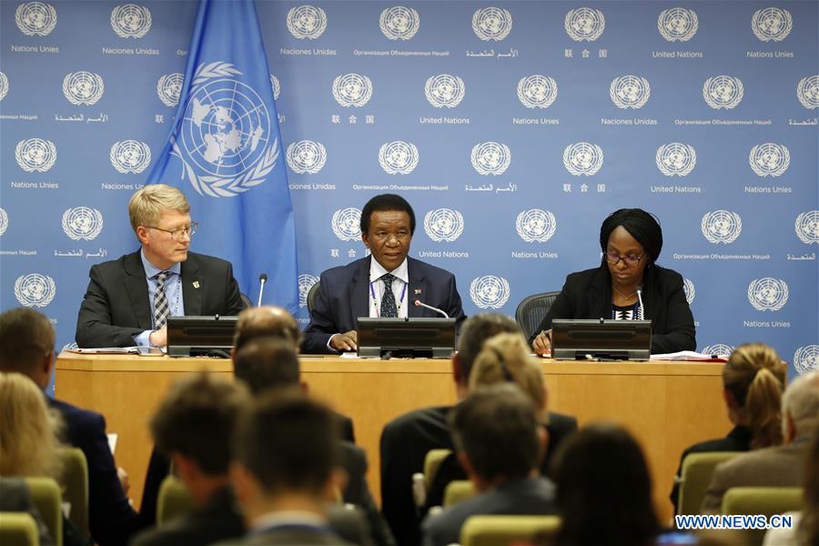 UN-SECURITY COUNCIL-SOUTH AFRICA-PRESIDENCY-PRESS BRIEFING