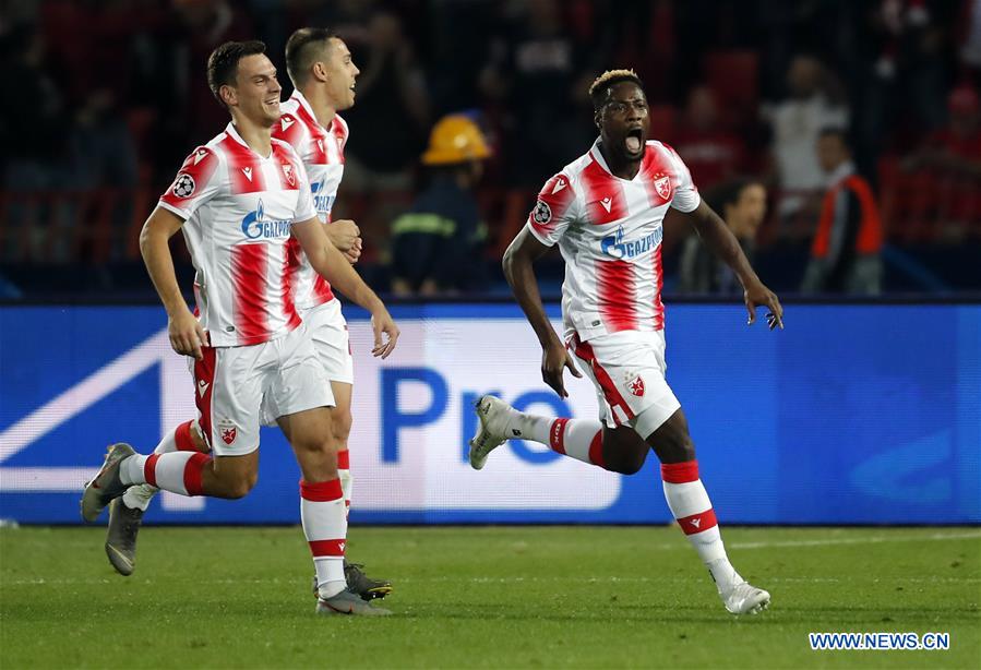 UEFA Champions League: Crvena zvezda striker Richmond Boakye Yiadom eyes  more goals in group stage - Ghana Latest Football News, Live Scores,  Results - GHANAsoccernet