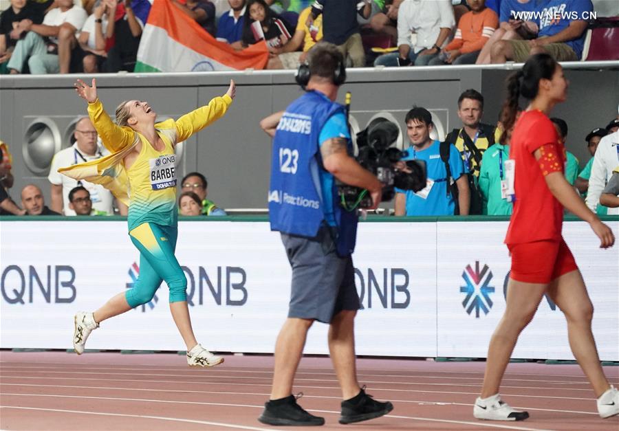 (SP)QATAR-DOHA-IAAF WORLD ATHLETICS CHAMPIONSHIPS-WOMEN'S JAVELIN THROW