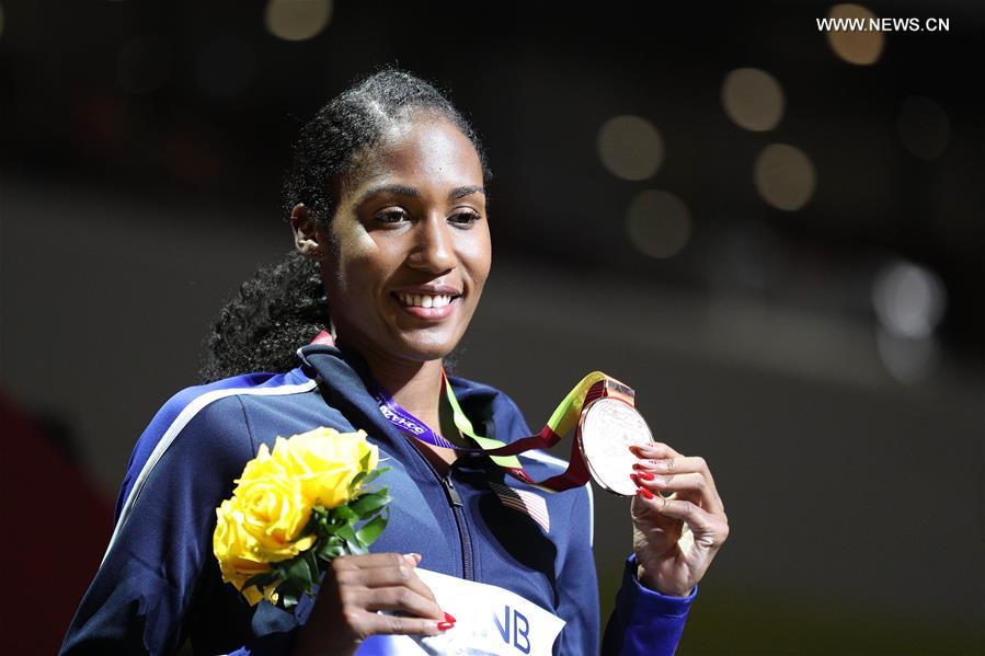 (SP)QATAR-DOHA-IAAF WORLD ATHLETICS CHAMPIONSHIPS-WOMEN'S 800M-AWARDING CEREMONY