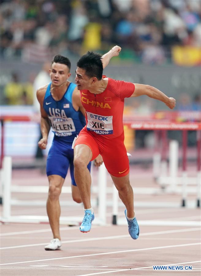 (SP)QATAR-DOHA-IAAF WORLD ATHLETICS CHAMPIONSHIPS-MEN'S 110M HURDLES-FINAL