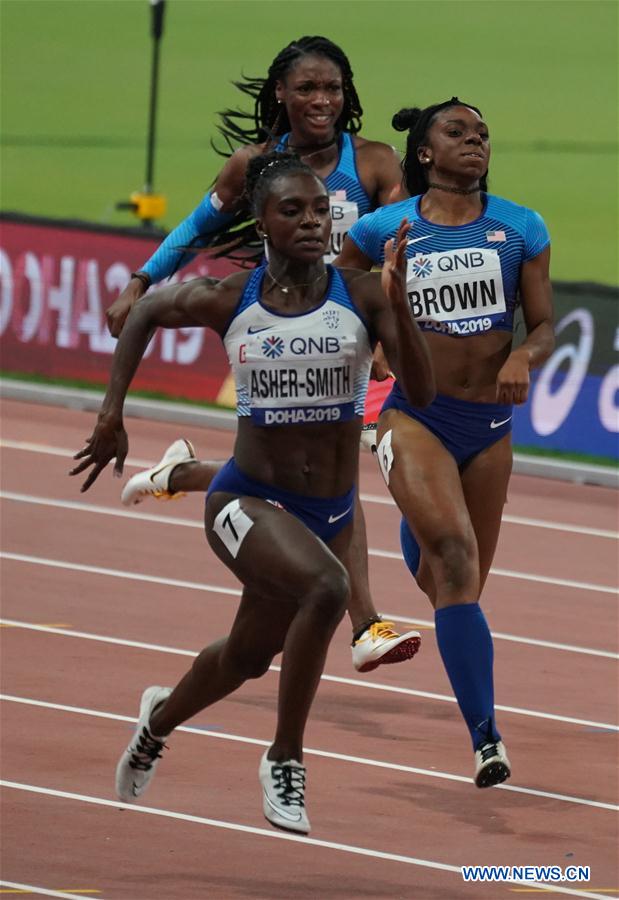 (SP)QATAR-DOHA-IAAF WORLD ATHLETICS CHAMPIONSHIPS-WOMEN'S 200M