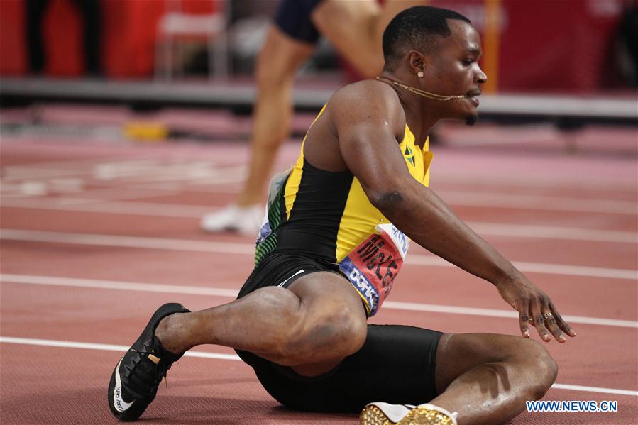 (SP)QATAR-DOHA-IAAF WORLD CHAMPIONSHIPS-MEN'S 110M HURDLES FINAL