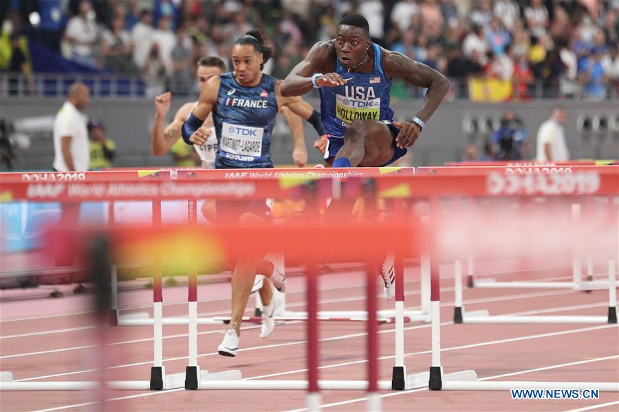 (SP)QATAR-DOHA-IAAF WORLD CHAMPIONSHIPS-MEN'S 110M HURDLES FINAL