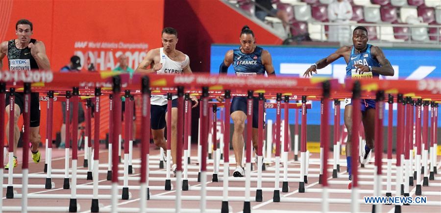 (SP)QATAR-DOHA-IAAF WORLD CHAMPIONSHIPS-MEN'S 110M HURDLES FINAL