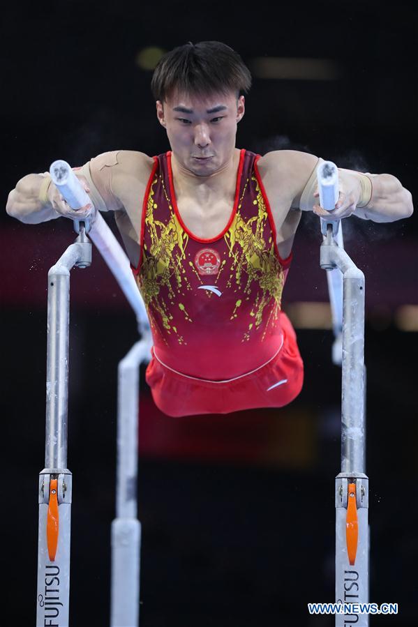 (SP)GERMANY-STUTTGART-FIG-ARTISTIC GYMNASTICS WORLD CHAMPIONSHIPS-TRAINING SESSION