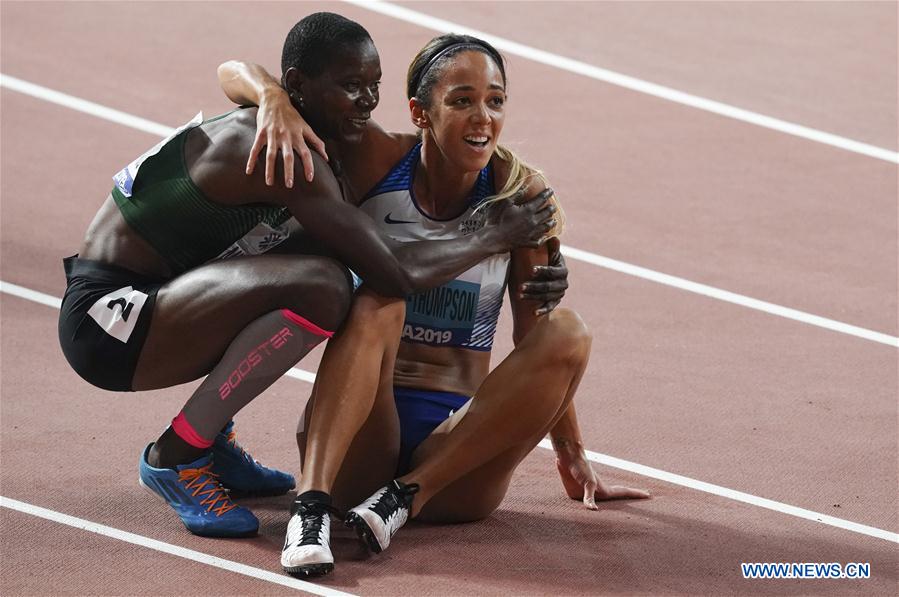 (SP)QATAR-DOHA-IAAF WORLD ATHLETICS CHAMPIONSHIPS-WOMEN'S HEPTATHLON