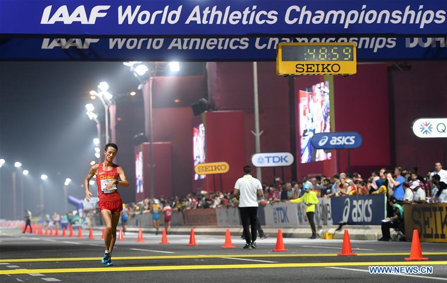 (SP)QATAR-DOHA-ATHLETICS-IAAF WORLD CHAMPIONSHIPS-MEN-20KM RACE WALK