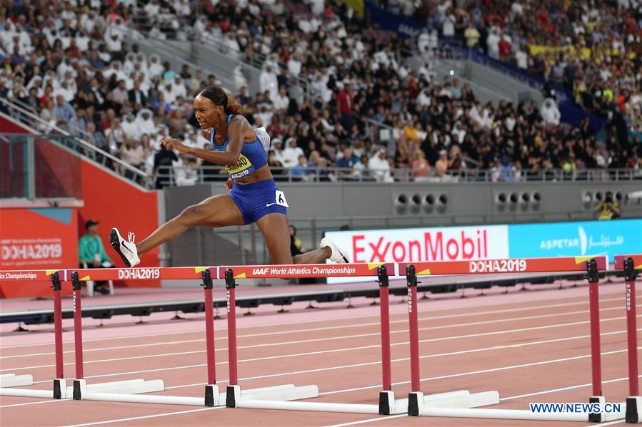 (SP)QATAR-DOHA-ATHLETICS-IAAF WORLD CHAMPIONSHIPS-WOMEN-400M HURDLES