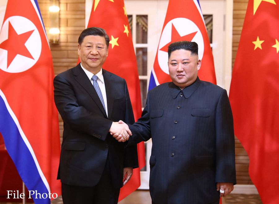 Kim, Xi exchange letters on 70th China-N. Korea diplomacy anniversary