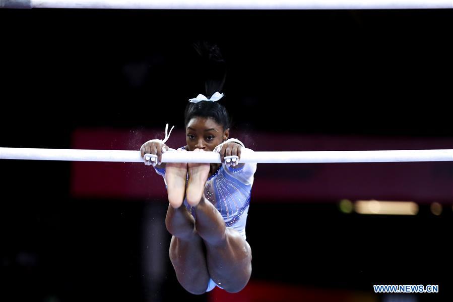 (SP)GERMANY-STUTTGART-FIG-ARTISTIC GYMNASTICS WORLD CHAMPIONSHIPS-WOMEN'S QUARLIFICATIONS