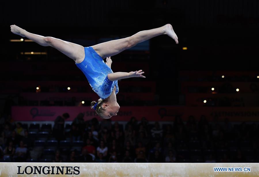 (SP)GERMANY-STUTTGART-FIG-ARTISTIC GYMNASTICS WORLD CHAMPIONSHIPS-WOMEN'S QUALIFICATIONS