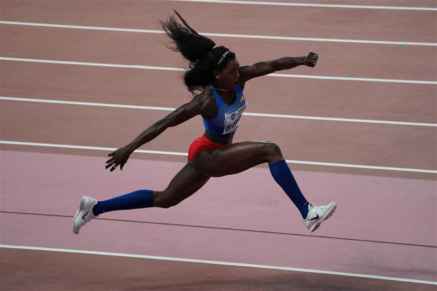 (SP)QATAR-DOHA-ATHLETICS-IAAF WORLD CHAMPIONSHIPS-WOMEN'S TRIPLE JUMP