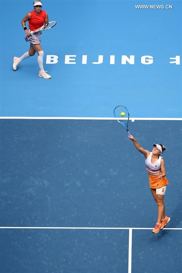 (SP)CHINA-BEIJING-TENNIS-CHINA OPEN-WOMEN'S DOUBLES-FINAL(CN)