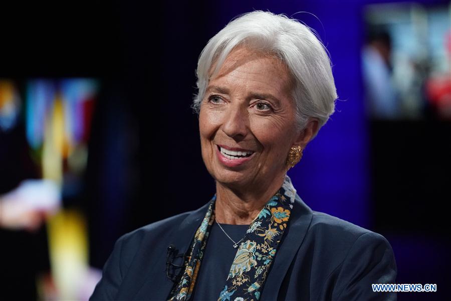 U.S.-WASHINGTON-CHRISTINE LAGARDE-INTERVIEW