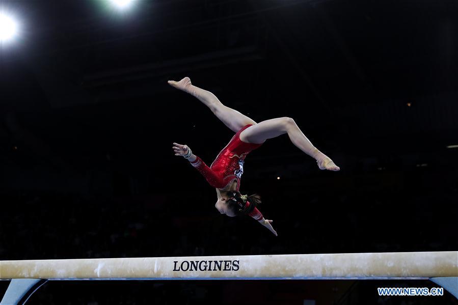 (SP)GERMANY-STUTTGART-FIG-ARTISTIC GYMNASTICS WORLD CHAMPIONSHIPS-WOMEN'S TEAM FINAL