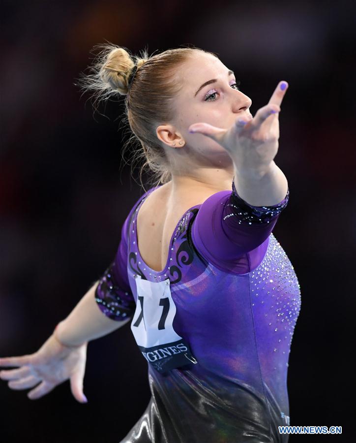 (SP)GERMANY-STUTTGART-FIG-ARTISTIC GYMNASTICS WORLD CHAMPIONSHIPS-WOMEN'S TEAM FINAL