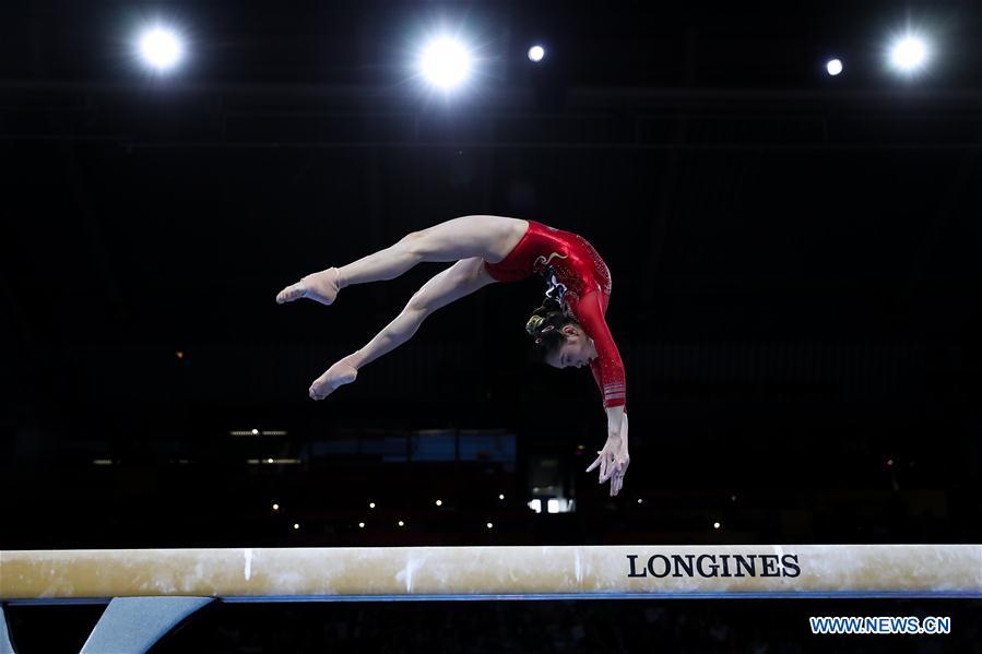 (SP)GERMANY-STUTTGART-FIG-ARTISTIC GYMNASTICS WORLD CHAMPIONSHIPS-WOMEN'S TEAM FINAL