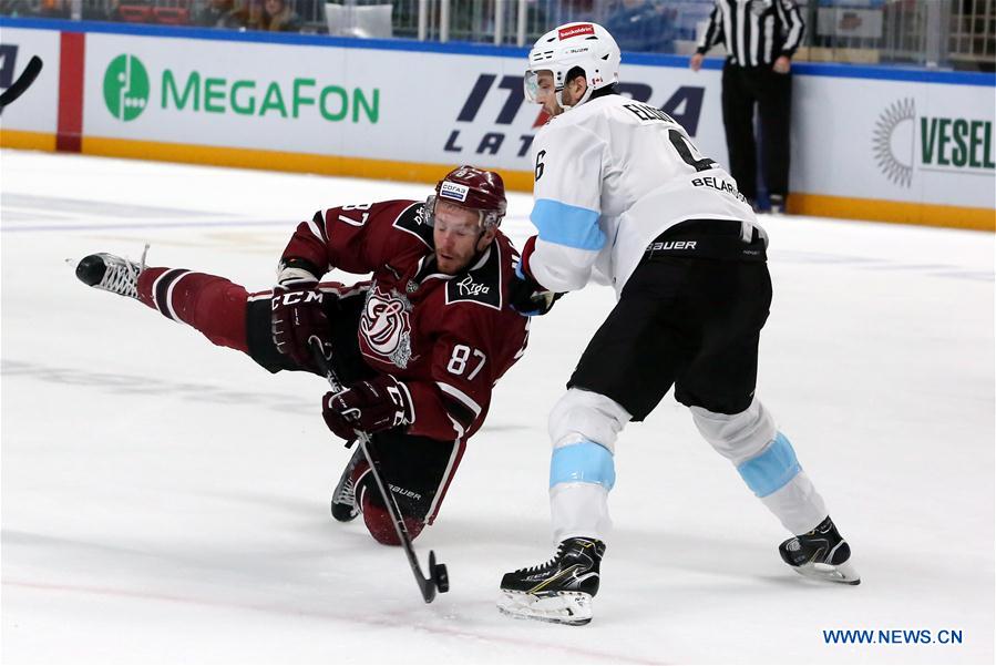 (SP)LATVIA-RIGA-ICE HOCKEY-KHL