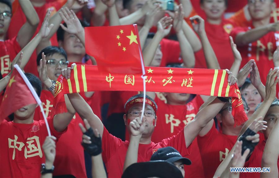 (SP)CHINA-GUANGZHOU-SOCCER-2022 FIFA WORLD CUP QUALIFIER-GROUP A-CHN VS GUM(CN)