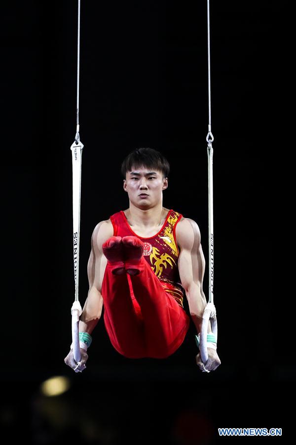 (SP) GERMANY-STUTTGART-FIG-ARTISTIC GYMNASTICS WORLD CHAMPIONSHIPS-MEN'S ALL-AROUND FINAL