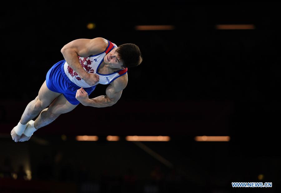 (SP) GERMANY-STUTTGART-FIG-ARTISTIC GYMNASTICS WORLD CHAMPIONSHIPS-MEN'S ALL-AROUND FINAL