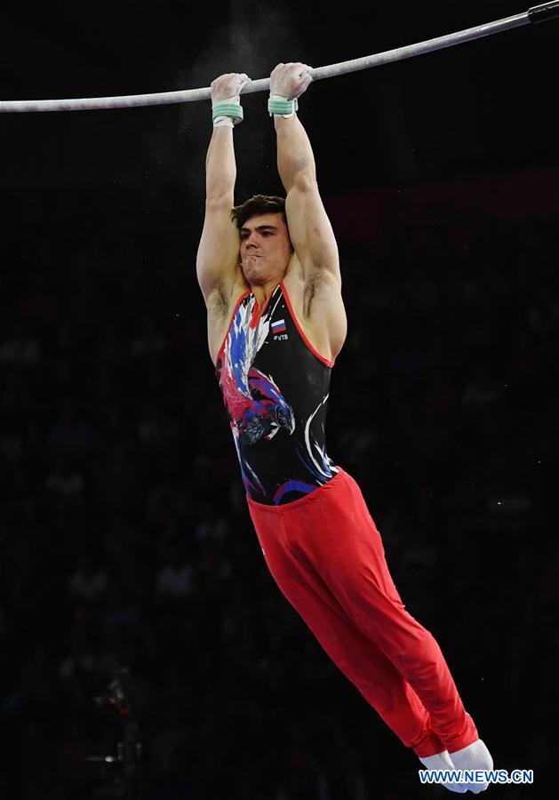 (SP) GERMANY-STUTTGART-FIG-ARTISTIC GYMNASTICS WORLD CHAMPIONSHIPS-MEN'S ALL-AROUND FINAL