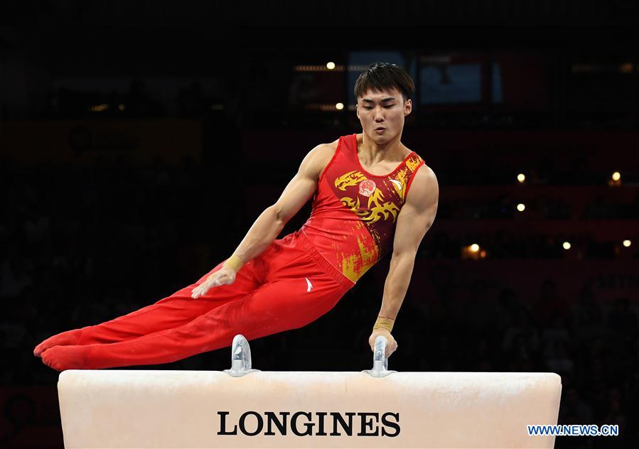 (SP) GERMANY-STUTTGART-FIG-ARTISTIC GYMNASTICS WORLD CHAMPIONSHIPS-MEN'S ALL-AROUND FINAL