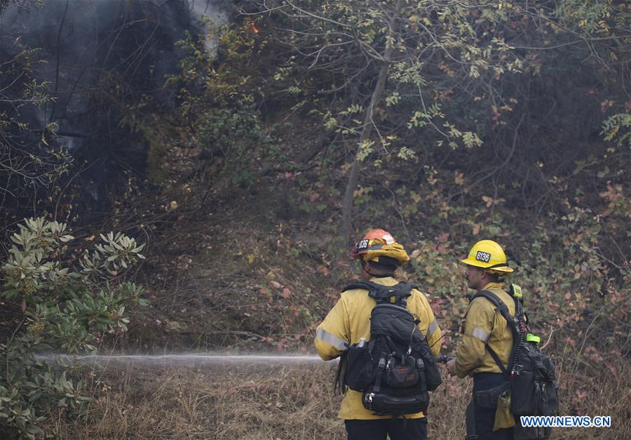 U.S.-LOS ANGELES-WILDFIRE