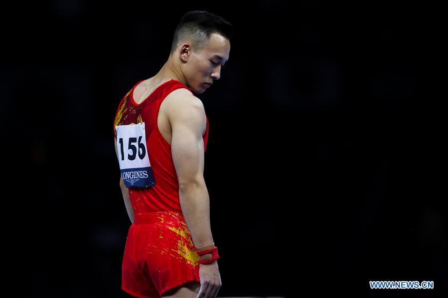 (SP)GERMANY-STUTTGART-FIG-ARTISTIC GYMNASTICS WORLD CHAMPIONSHIPS-INDIVIDUAL APPARATUS FINALS