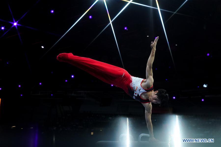 (SP)GERMANY-STUTTGART-FIG-ARTISTIC GYMNASTICS WORLD CHAMPIONSHIPS-INDIVIDUAL APPARATUS FINALS