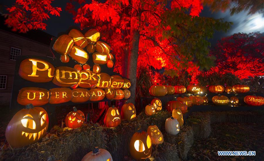 CANADA-ONTARIO-MORRISBURG-PUMPKINFERNO