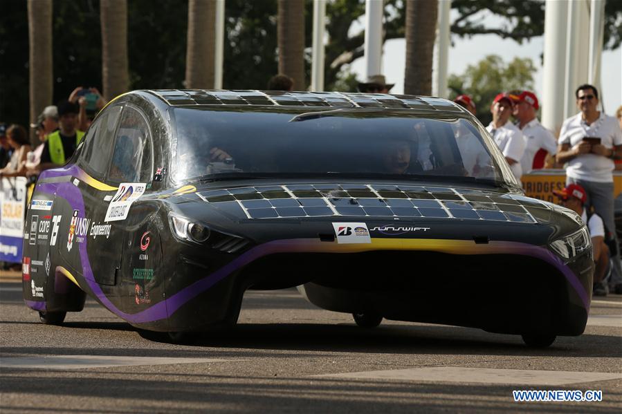 (SP)AUSTRALIA-DARWIN-MOTOSPORTS-WORLD SOLAR CHALLENGE