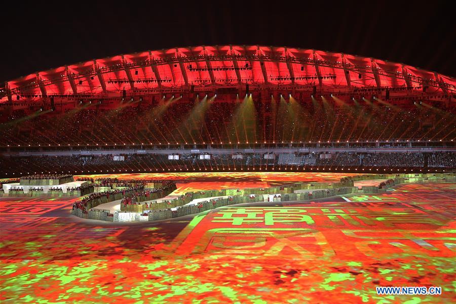 (SP)CHINA-WUHAN-7TH MILITARY WORLD GAMES-OPENING CEREMONY