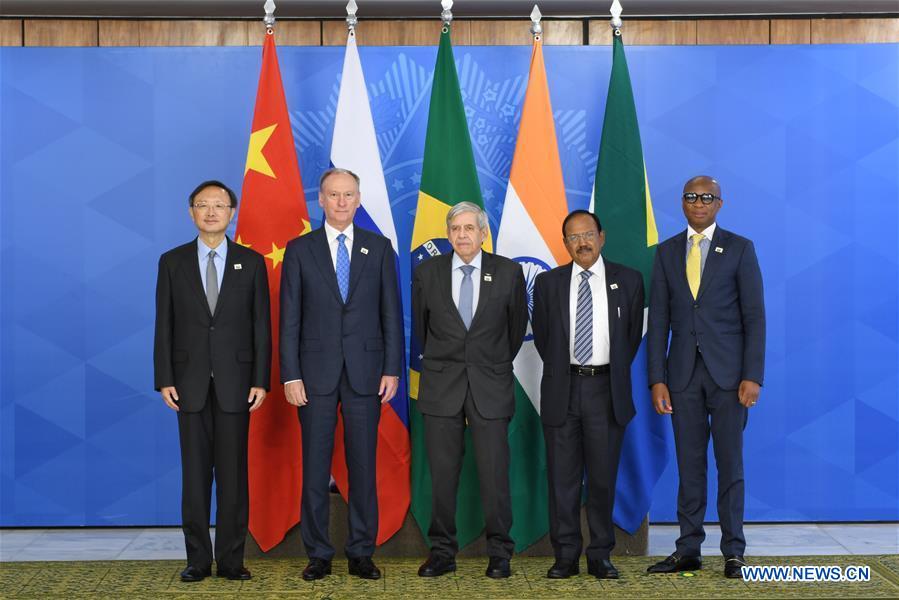 BRAZIL-BRASILIA-CHINA-YANG JIECHI-BRICS-MEETING