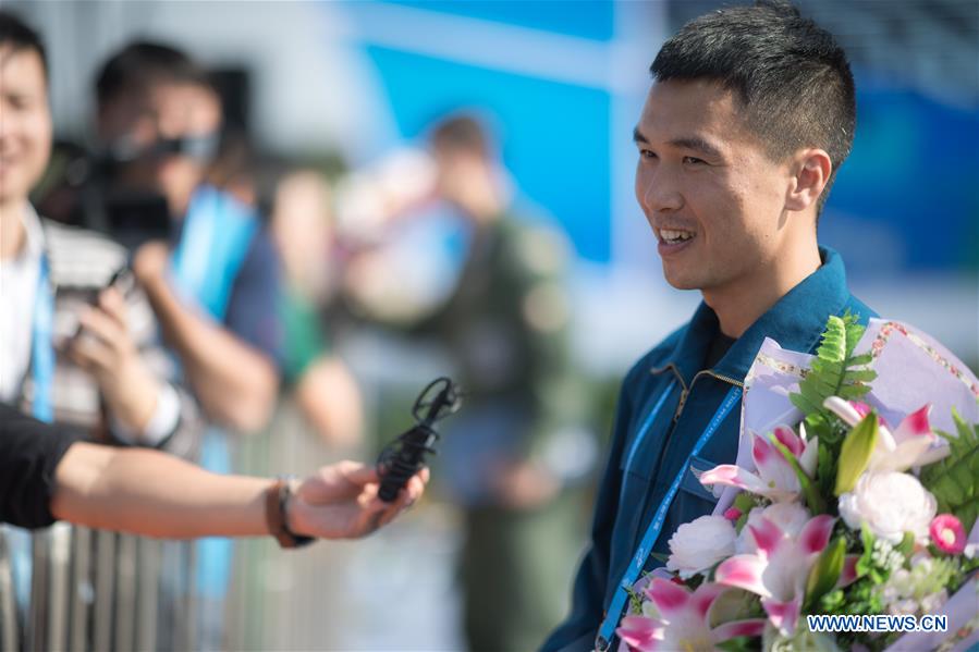 (SP)CHINA-WUHAN-7TH MILITARY WORLD GAMES-AERONAUTICAL PENTATHLON-FLYING CONTEST