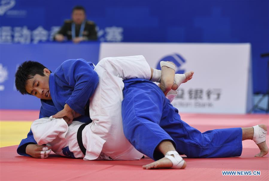 (SP)CHINA-WUHAN-7TH MILITARY WORLD GAMES-JUDO-WOMEN'S 48KG FINAL