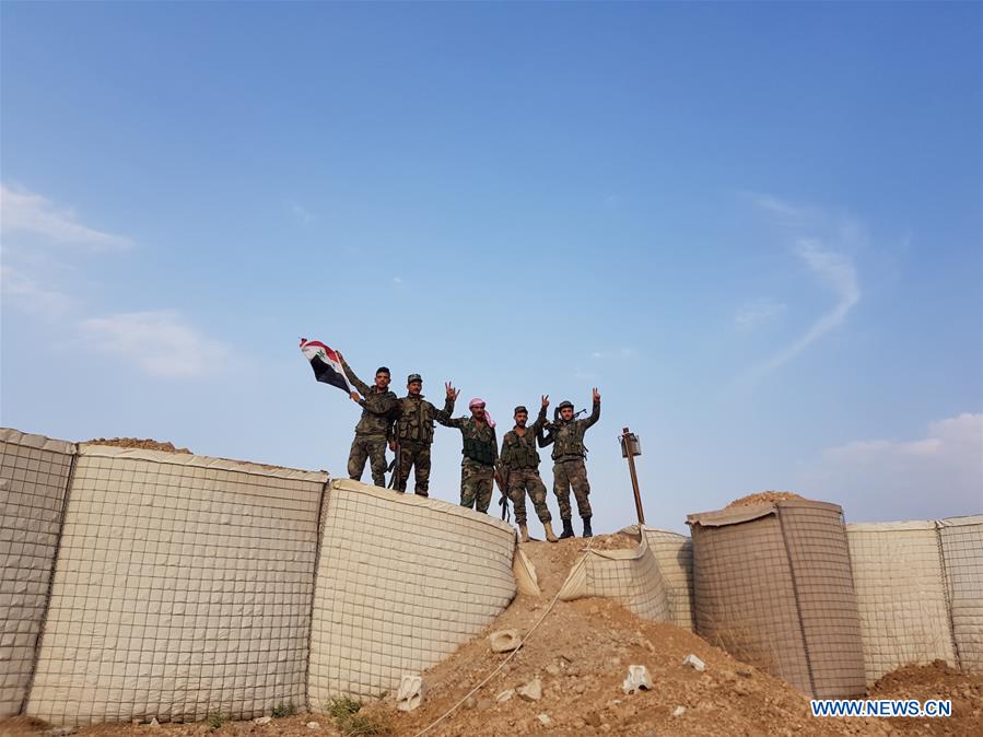 SYRIA-HASAKAH-ARMY-U.S.-BASE-ENTRY