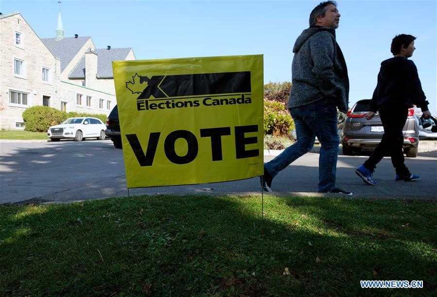 canadians cast ballots in national election