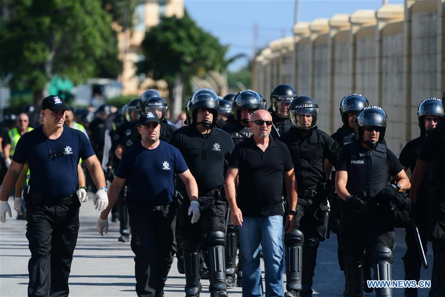 MALTA-BIRZEBBUGA-MIGRANT-RIOT