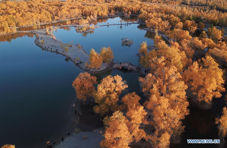 CHINA-JIUQUAN-AUTUMN SCENERY (CN)