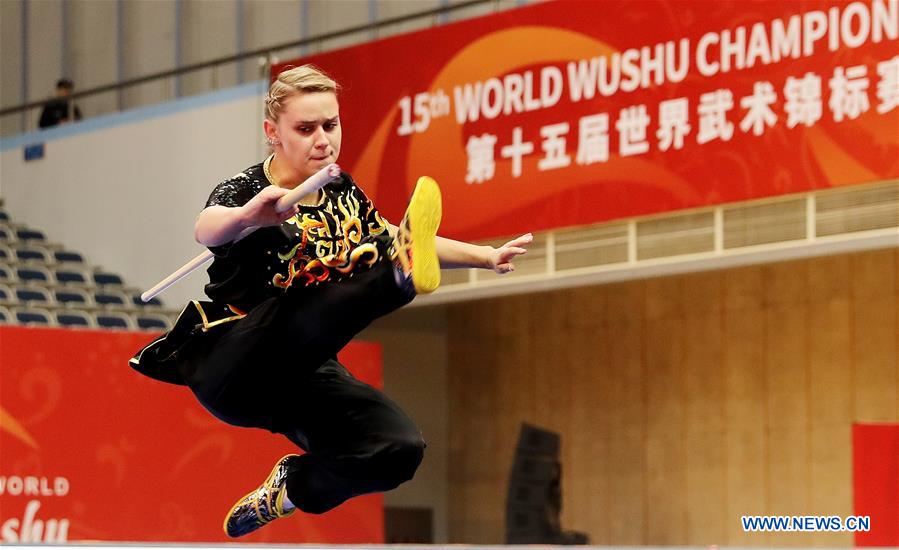 (SP)CHINA-SHANGHAI-WUSHU-WORLD CHAMPIONSHIPS(CN)