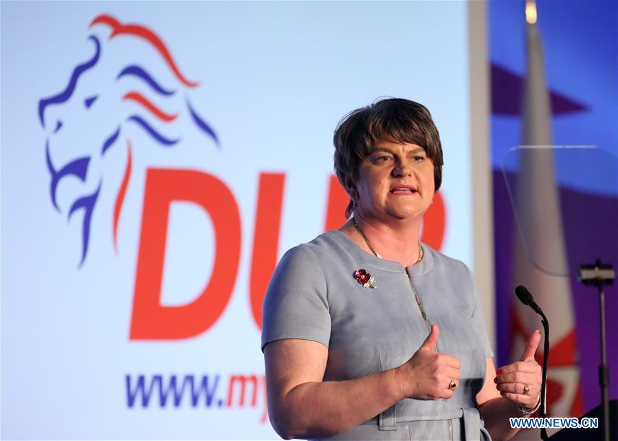 UK-BELFAST-DUP-ANNUAL CONFERENCE