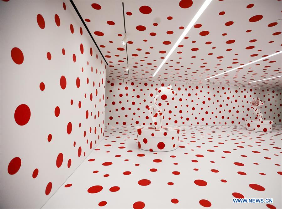 U.S.-LOS ANGELES-YAYOI KUSAMA-INSTALLATION ART