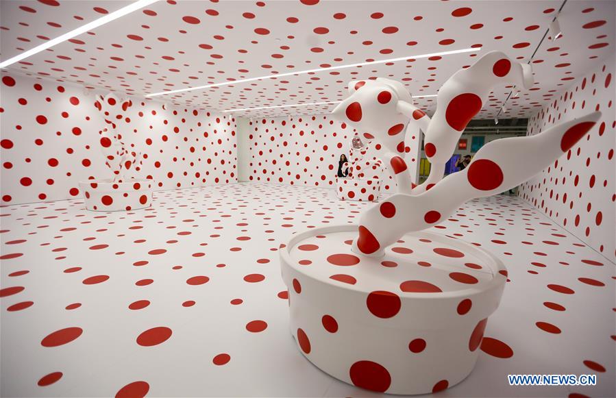 U.S.-LOS ANGELES-YAYOI KUSAMA-INSTALLATION ART