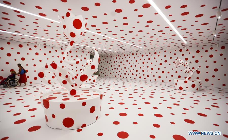 U.S.-LOS ANGELES-YAYOI KUSAMA-INSTALLATION ART