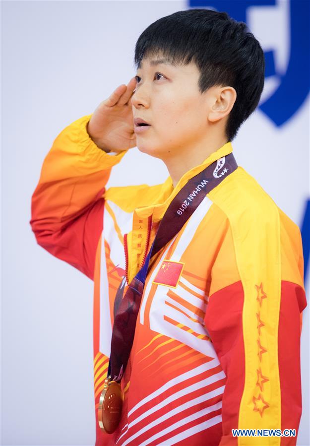 (SP)CHINA-WUHAN-7TH MILITARY WORLD GAMES-TABLE TENNIS