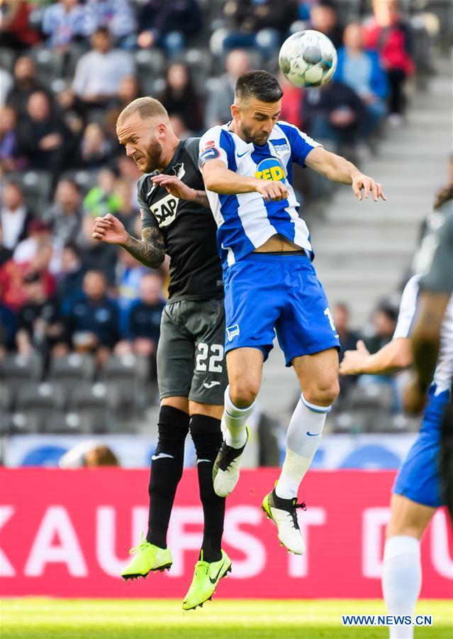 (SP)GERMANY-BERLIN-SOCCER-BUNDESLIGA-HOFFENHEIM VS HERTHA