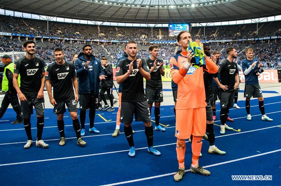 (SP)GERMANY-BERLIN-SOCCER-BUNDESLIGA-HOFFENHEIM VS HERTHA