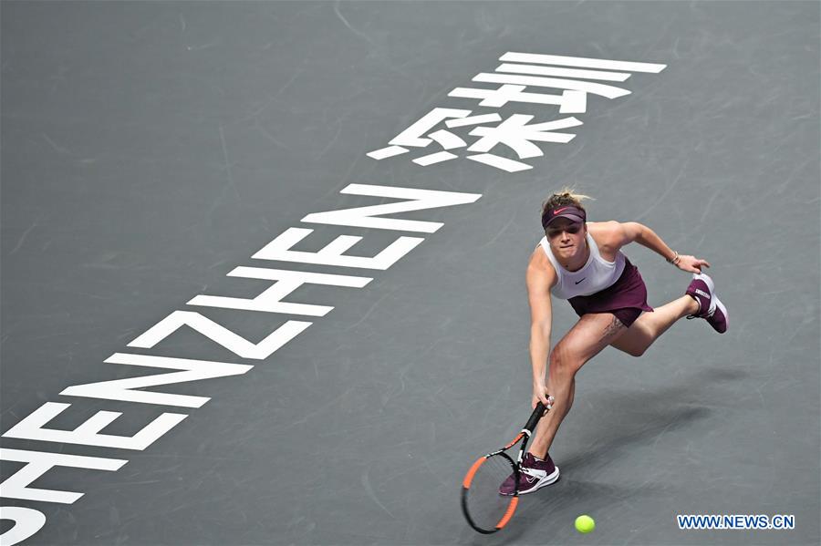 (SP)CHINA-SHENZHEN-TENNIS-WTA TOUR FINALS-SINGLES(CN)